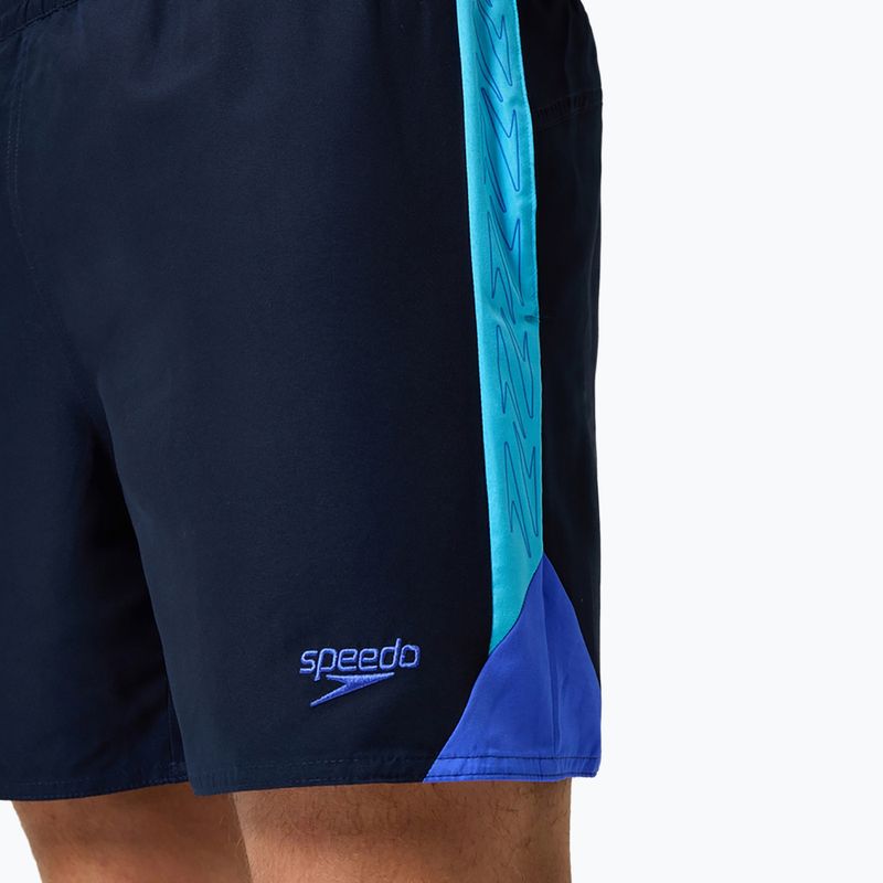 Pánské koupací šortky Speedo HyperBoom Splice 16" true navy/berry 9