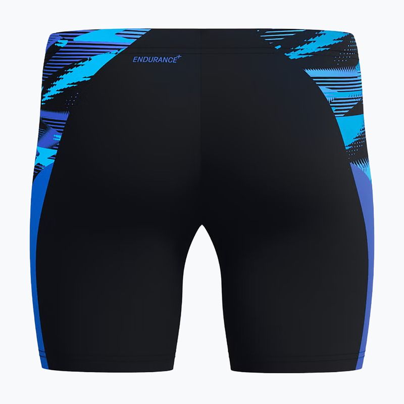 Pánské plavecké jammery Speedo Endurance+ Max Splice Jammer black/cobalt pop 2