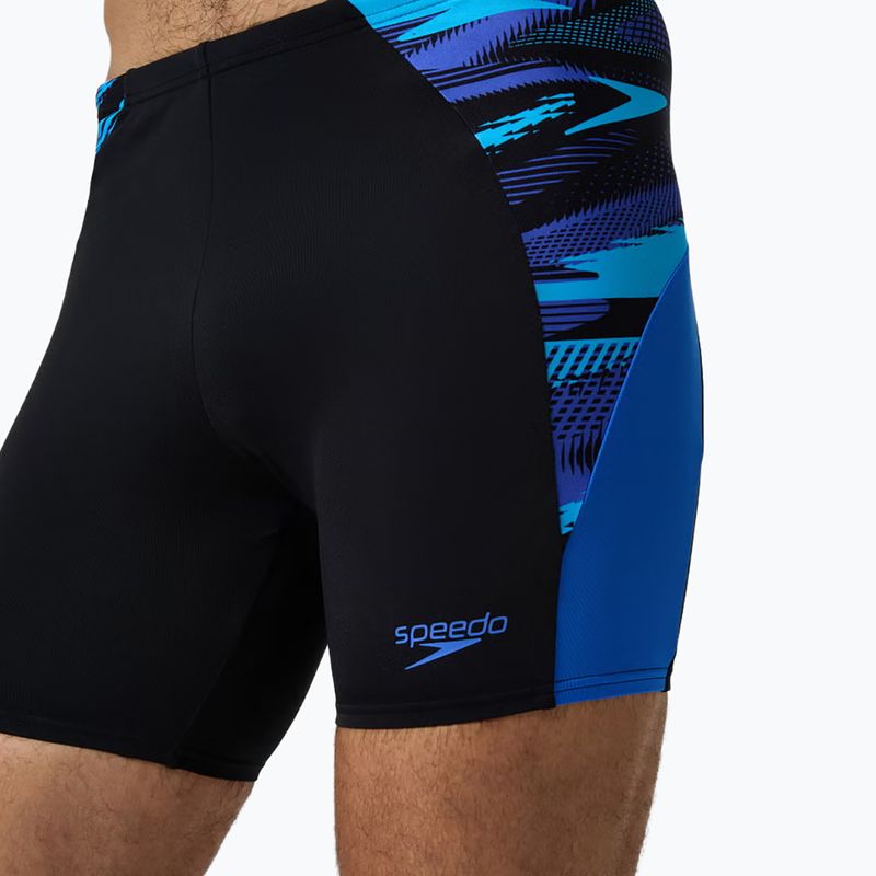 Pánské plavecké jammery Speedo Endurance+ Max Splice Jammer black/cobalt pop 8
