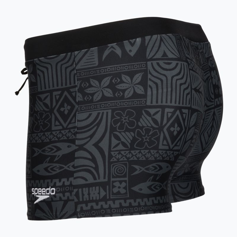 Pánské plavecké boxerky Speedo Valmilton Aquashort anthracite 3