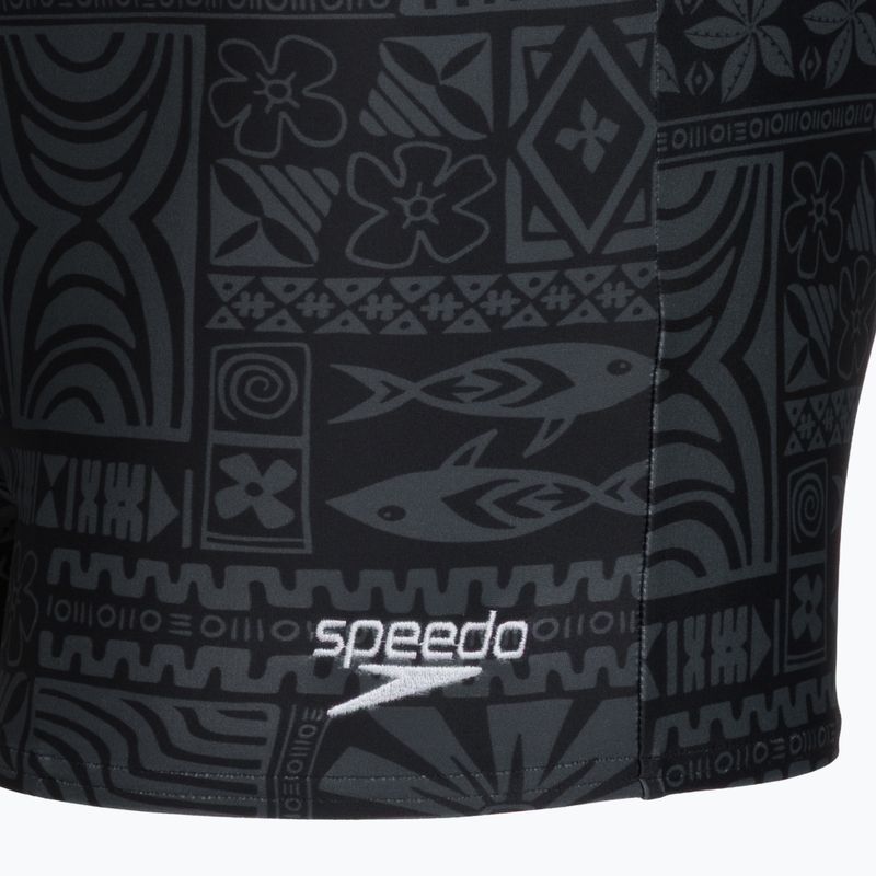 Pánské plavecké boxerky Speedo Valmilton Aquashort anthracite 4