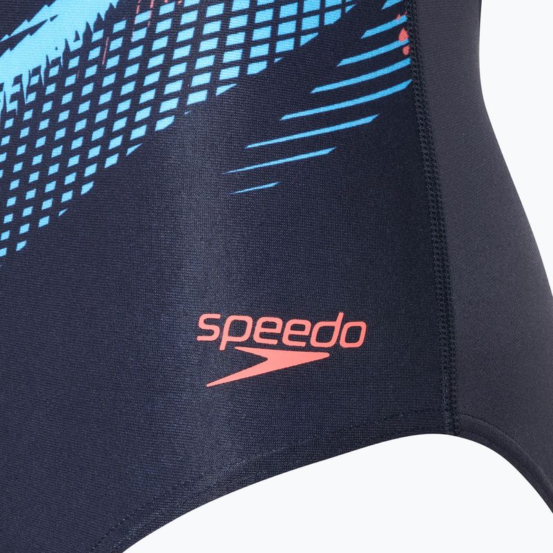 Dámské jednodílné plavky Speedo Digital Placement Medalist zoom boom/true navy 3