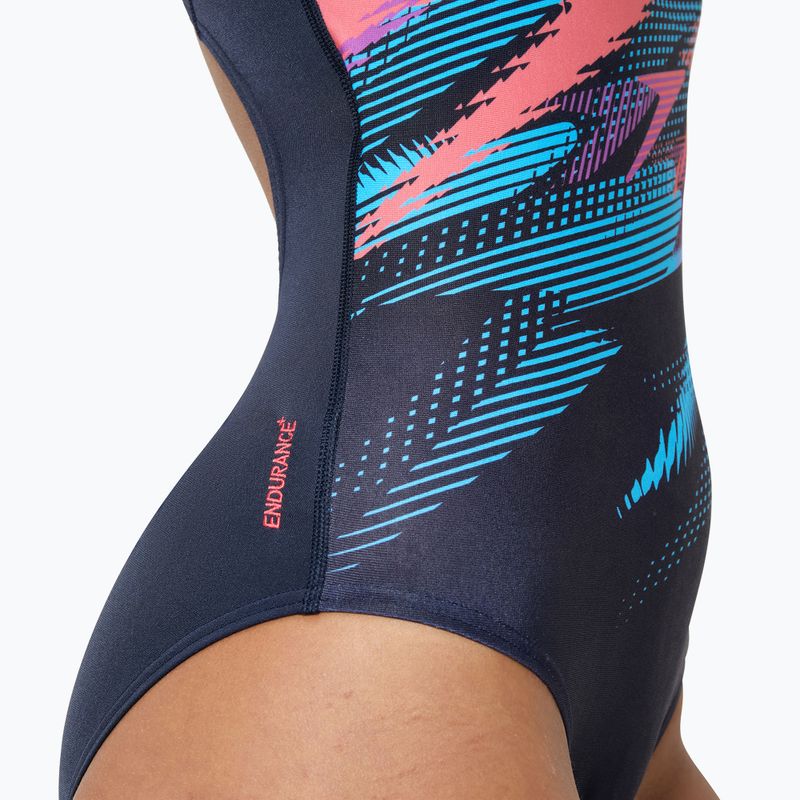 Dámské jednodílné plavky Speedo Digital Placement Medalist zoom boom/true navy 4