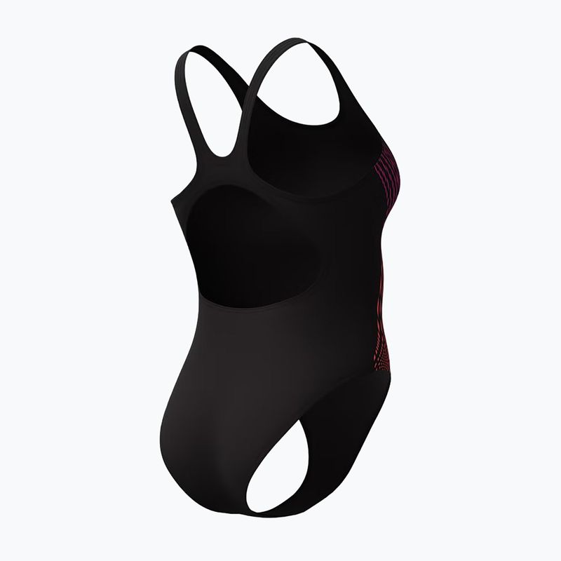 Dámské jednodílné plavky Speedo Placement Muscleback neon violet 6