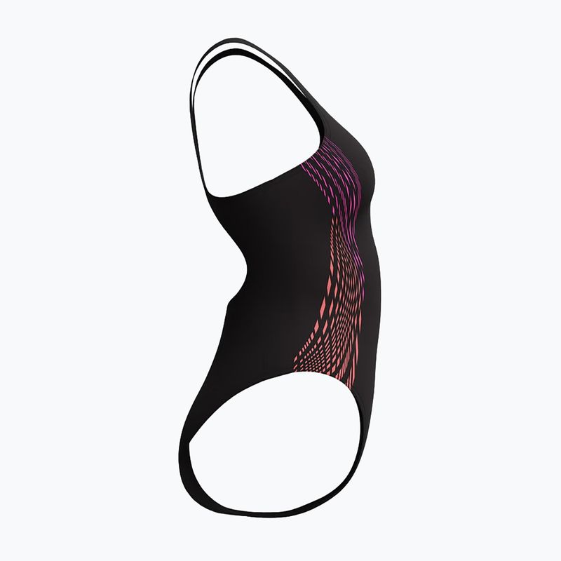 Dámské jednodílné plavky Speedo Placement Muscleback neon violet 7