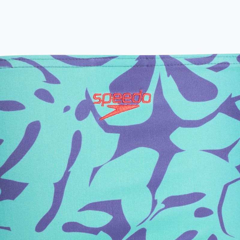 Dámské dvoudílné plavky Speedo Printed Adjustable Thinstrap hapuna blue 4