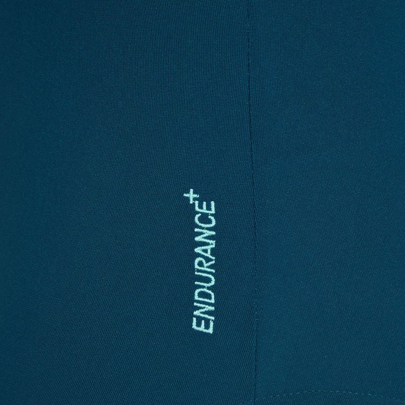 Dámské jednodílné plavky Speedo Racer Zip with Built in Swim Bra dark teal 4