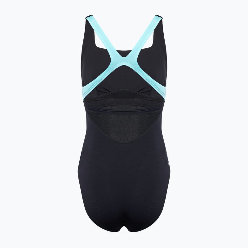 Dámské jednodílné plavky Speedo Flex Band with Svimm Bra anthracite 2
