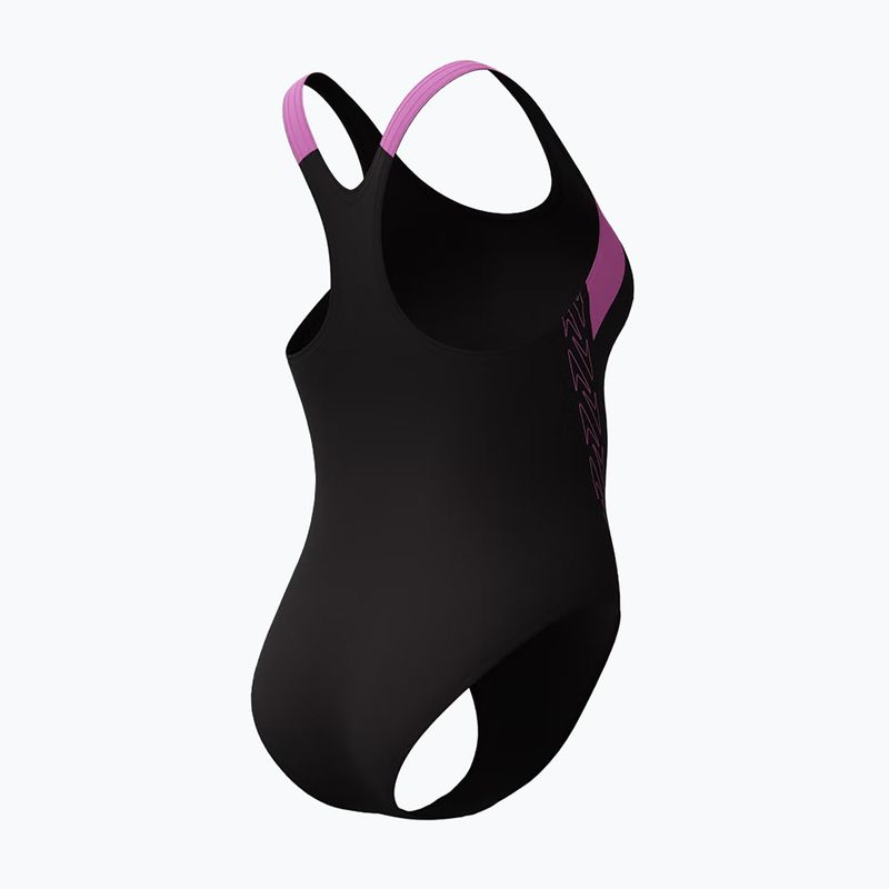 Dámské jednodílné plavky Speedo HyperBoom Splice Racerback neon violet 4