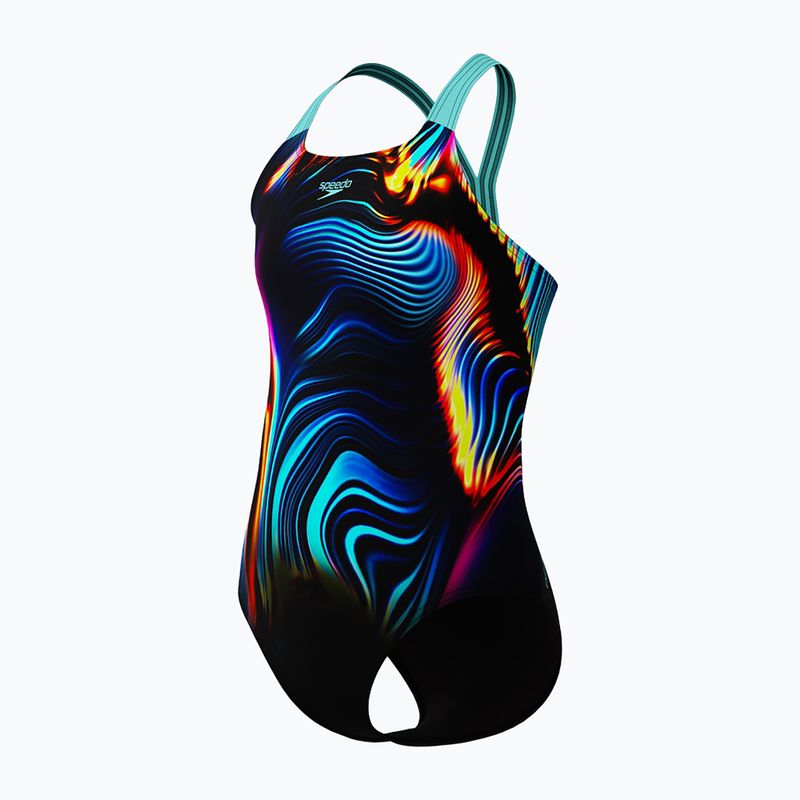 Dětské jednodílné plavky Speedo Digital Placement Powerback arctic glass 3