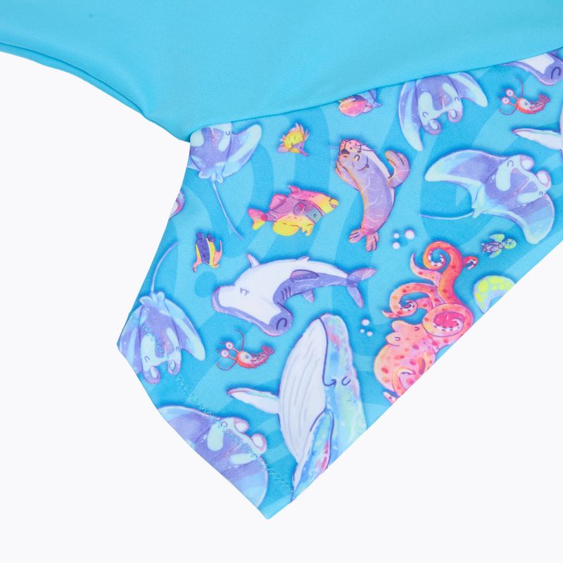 Pánské dvoudílné plavky Speedo Learn To Swim Digital Rash Top Set turkish sea 6