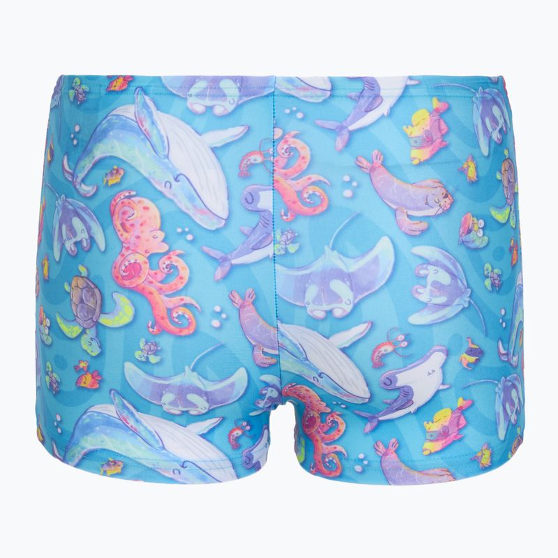 Pánské dvoudílné plavky Speedo Learn To Swim Digital Rash Top Set turkish sea 8