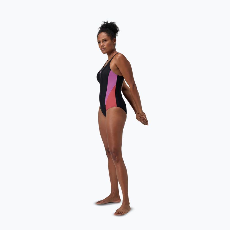 Dámské jednodílné plavky Speedo Colourblock 2.0 neon violet 2