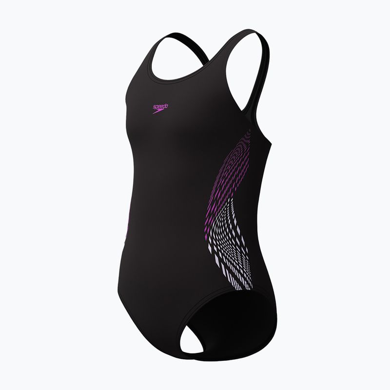 Dětské jednodílné plavky Speedo Plastisol Placement Muscleback diva 3