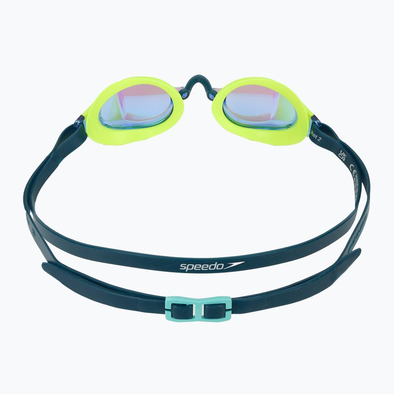 Plavecké brýle Speedo Fastskin Speedsocket 2 Mirror hyper yellow/cobalt/emerald 4
