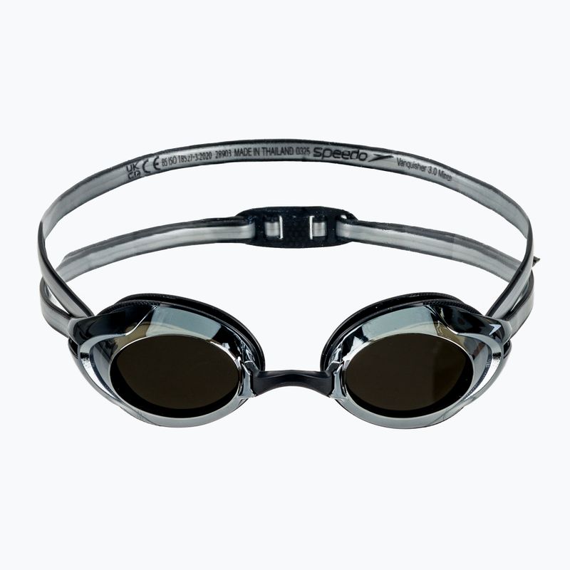 Plavecké brýle Speedo Vanquisher 3.0 Mirrored black / smoke / silver mirror 2