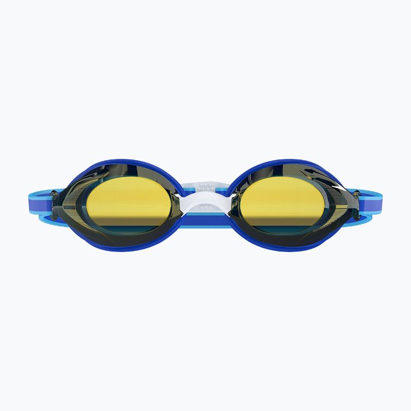 Dětské plavecké brýle Speedo Vanquisher 3.0 Mirror cobalt pop / cobalt / gold mirror 2