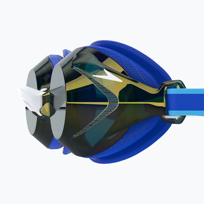 Dětské plavecké brýle Speedo Vanquisher 3.0 Mirror cobalt pop / cobalt / gold mirror 4