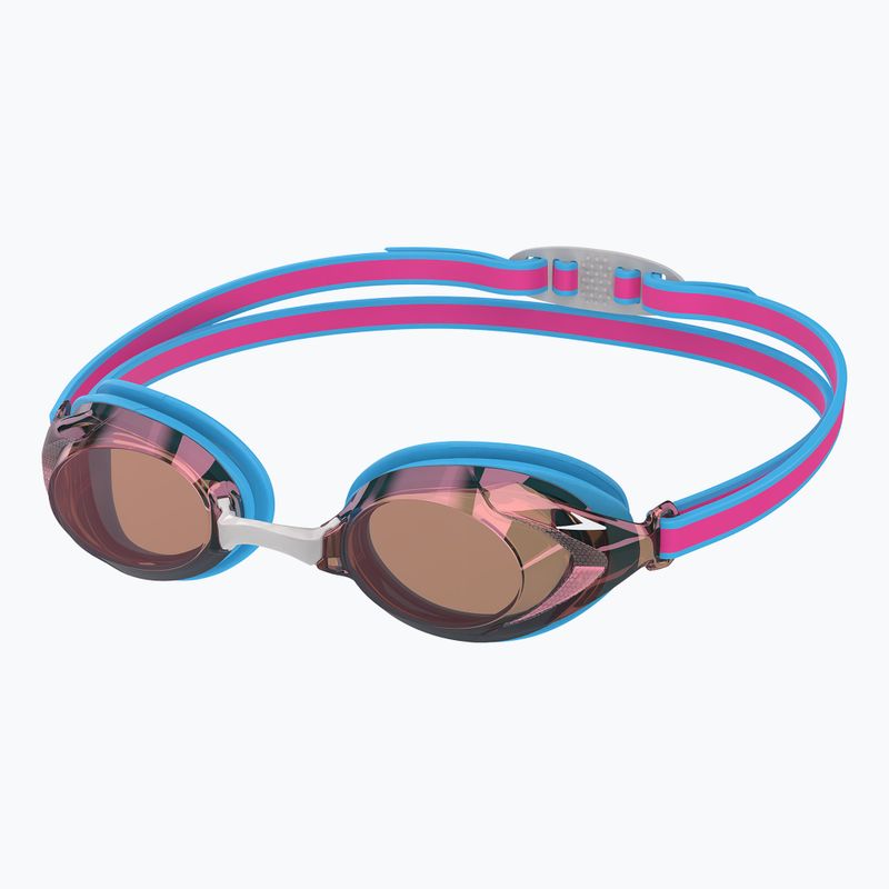 Dětské plavecké brýle Speedo Vanquisher 3.0 Mirror picton blue/vermillion/gold mirror