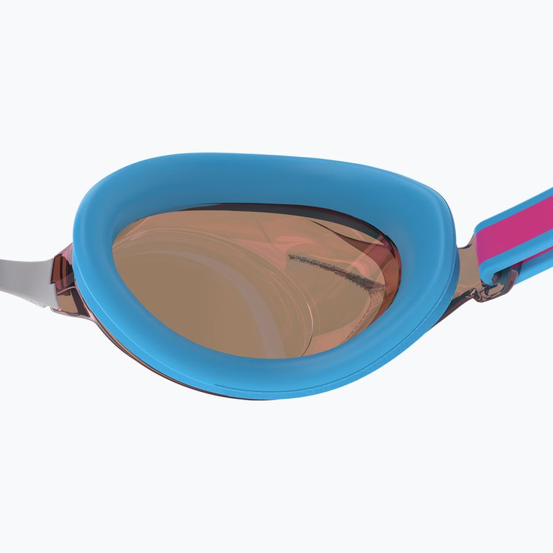 Dětské plavecké brýle Speedo Vanquisher 3.0 Mirror picton blue/vermillion/gold mirror 5
