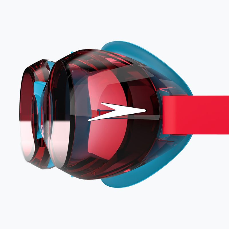 Dětské plavecké brýle Speedo Jet 2.0 turquoise / lava red 5