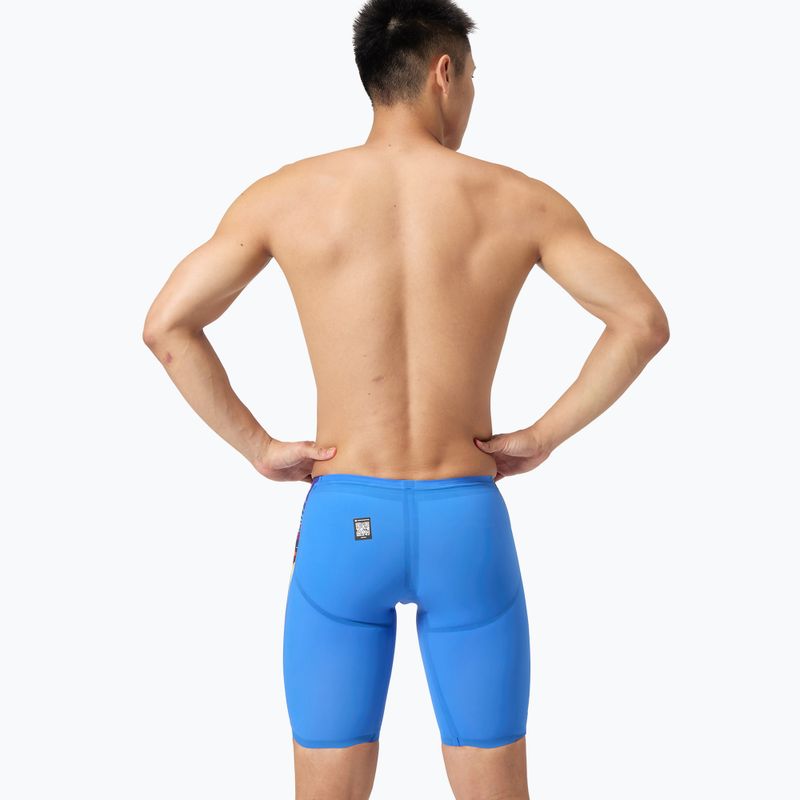 Plavky jammer Speedo Fastskin LZR Pure Valor 2.0 Jammer molten blur/cobalt pop print 2