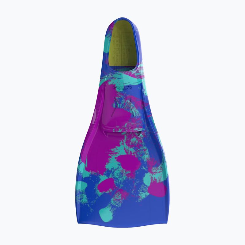 Plavecké ploutve Speedo Long Blade cobalt pop/diva/arctic glass