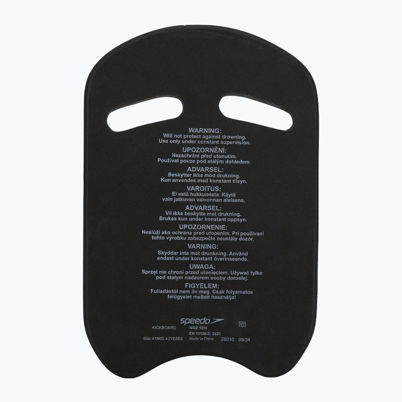 Plavecká deska Speedo Kickboard black/white 2