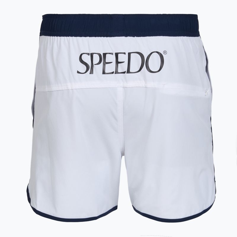 Pánské plavecké šortky Speedo Jetstream Retro Logo Volley 16" white 2