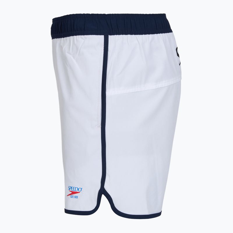 Pánské plavecké šortky Speedo Jetstream Retro Logo Volley 16" white 3