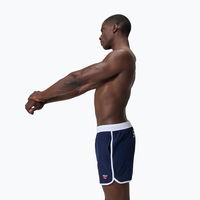 Pánské plavkové šortky Speedo Jetstream Retro Logo Volley 16" peacoat 7