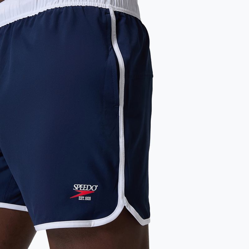 Pánské plavkové šortky Speedo Jetstream Retro Logo Volley 16" peacoat 8