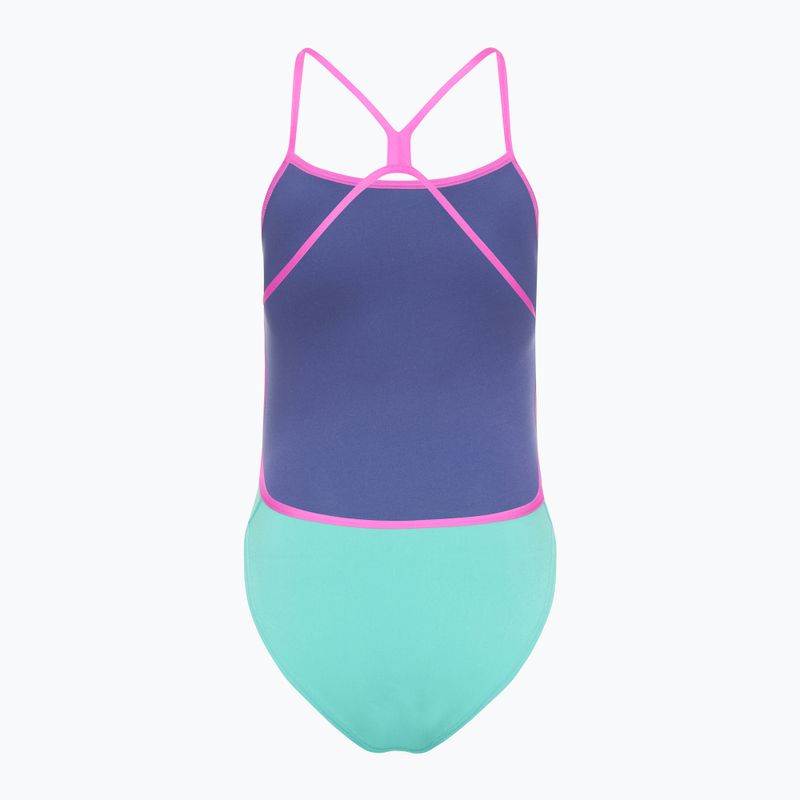 Dámské jednodílné plavky Speedo Solid Vback arctic glass  2