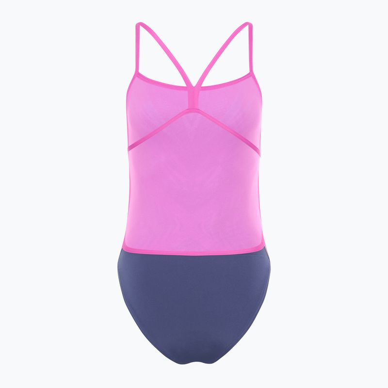 Dámské jednodílné plavky Speedo Placement Digital Vback balance blend/hapuna blue 2