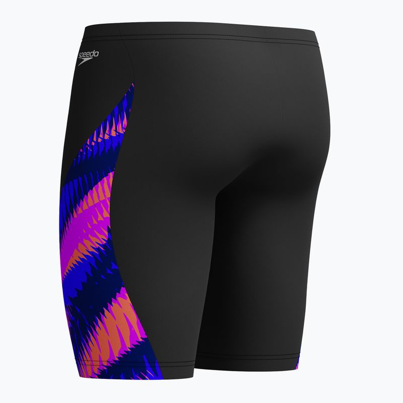 Pánské plavky Speedo Allover Digital V-Cut Jammer razor sharp/diva 3