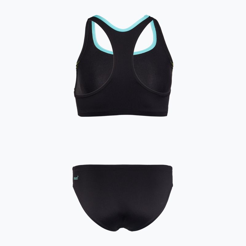 Dámské dvoudílné plavky Speedo Placement hyper yellow  2