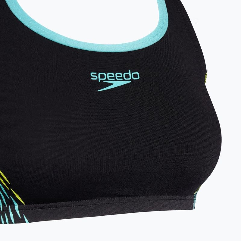 Dámské dvoudílné plavky Speedo Placement hyper yellow  3