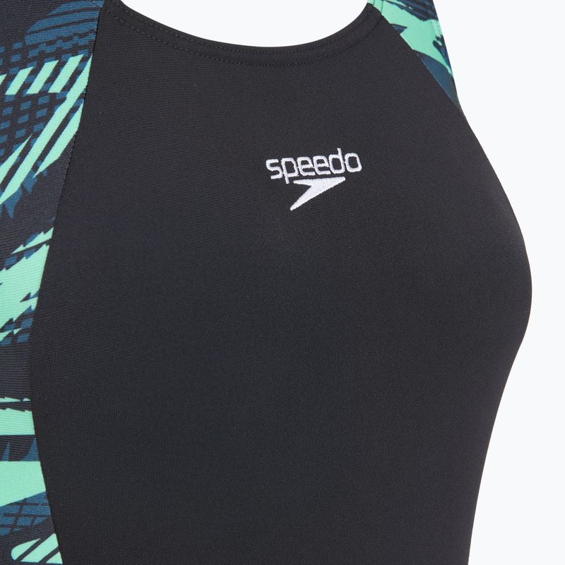 Dámské jednodílné plavky Speedo HyperBoom Splice Legsuit dark teal 3