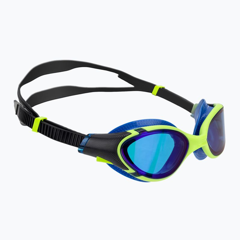 Plavecké brýle Speedo Biofuse 2.0 Mirror electric lime / cobalt / iris mirror