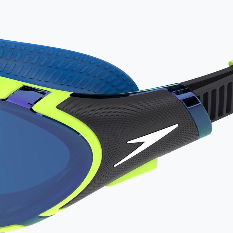 Plavecké brýle Speedo Biofuse 2.0 Mirror electric lime / cobalt / iris mirror 5