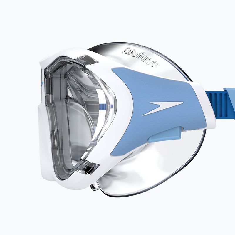 Plavecká maska Speedo Biofuse 2.0 white / clear 4