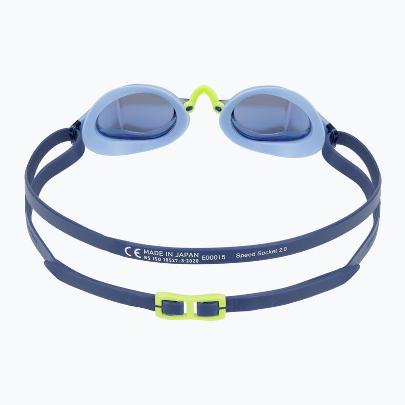 Plavecké brýle Speedo Fastskin Speedsocket 2 Mirror sugar blue / celeste / iris mirror 4