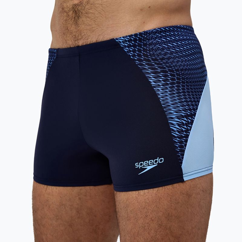 Pánské plavecké boxerky Speedo Endurance+ MAX Splice Aquashort navy/sugar blue 5