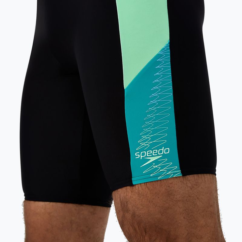Pánské plavecké jammery Speedo Dive Jammer black/turquoise gem 5