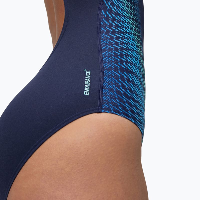 Dámské jednodílné plavky Speedo Digital Printed Medalist lagoon blue 7