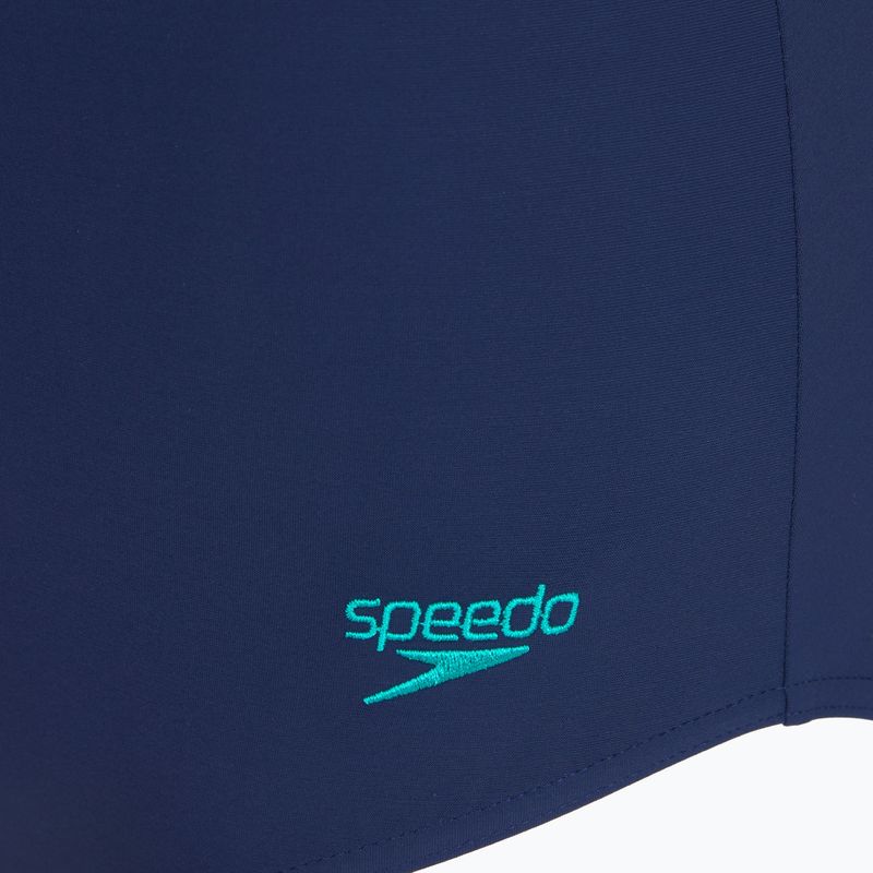 Dámské jednodílné plavky Speedo Shaping Contour Eclipse Printed turquoise gem 3
