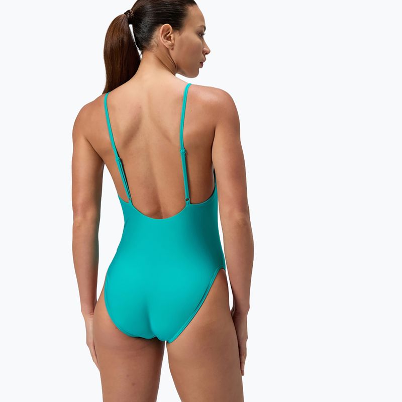 Dámské jednodílné plavky Speedo Adjustable Thinstrap turquoise gem 3