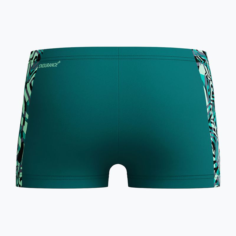 Dětské plavecké boxerky Speedo Digital Panel Aquashort deep emerald 2