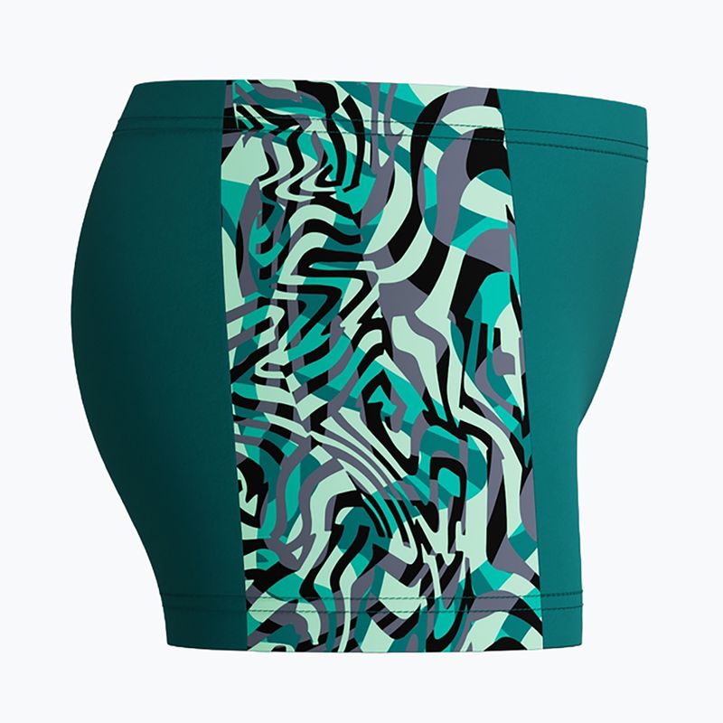 Dětské plavecké boxerky Speedo Digital Panel Aquashort deep emerald 4
