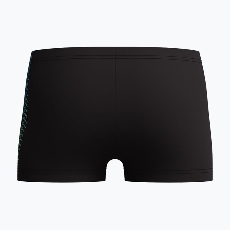 Dětské plavecké boxerky Speedo Plastisol Placement Aquashort black/alfalfa green 2